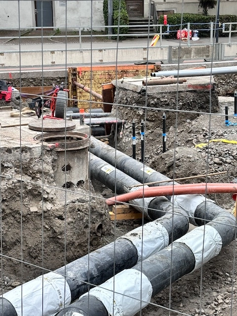 Antrag Arbeiten auf oder neben der Straße